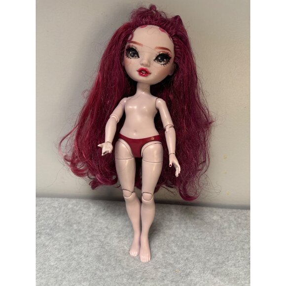 Rainbow High Scarlet Rose Doll 2023 Nude Customizable Collectible With Bright Pi - Picture 1 of 6